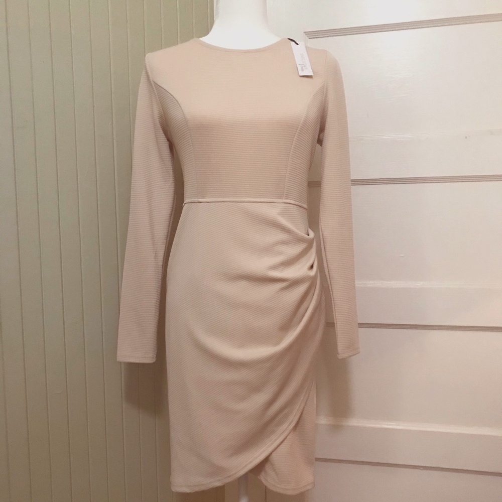 Can't Forget You Dress in Muted Blush Pink